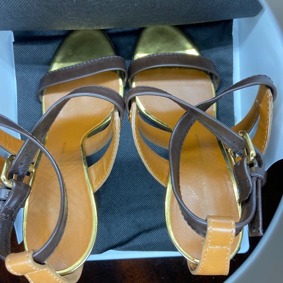 Giuseppe Zanotti Gold Wedge - Picture 16 of 16